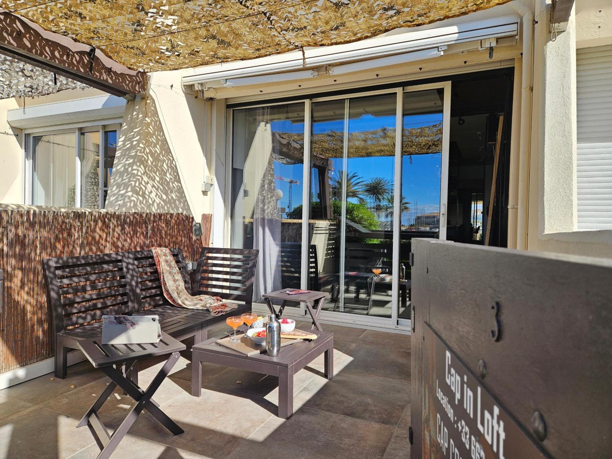 Apartment Naturist Cap In Loft Agde Exteriér fotografie